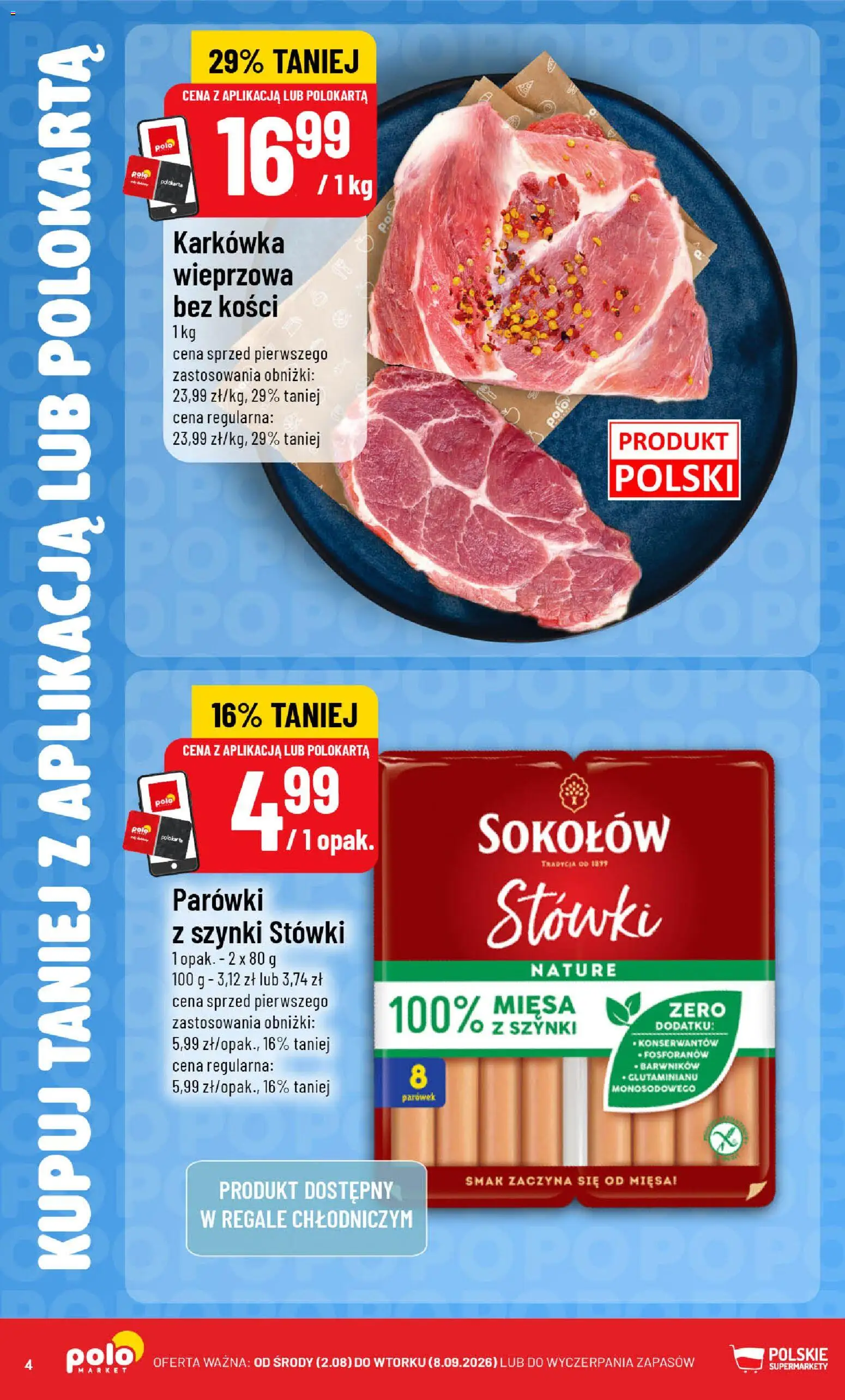 Pogląd gazetki "POLOmarket gazetka - Kupuj taniej" ze sklepu POLOmarket ważnej od 02.09.2026