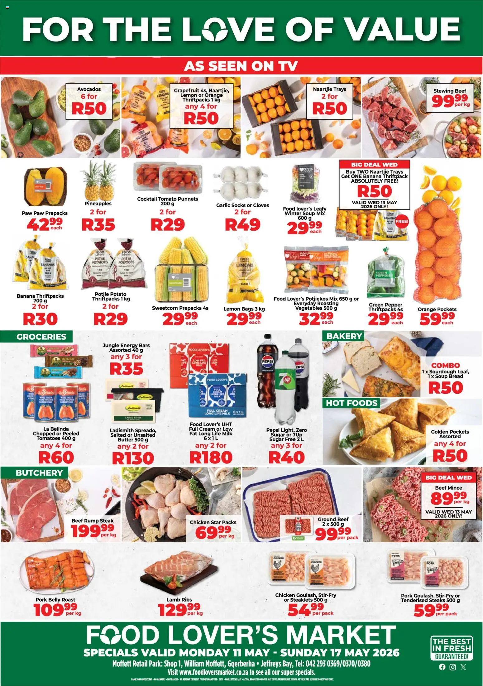 Preview of Food Lover's Market flyer valid from 11/05/2026