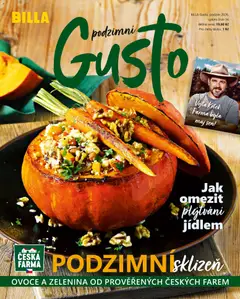 Náhled nabídky: Billa Billa leták - Gusto: Podzim 2026 platný od 01.09.2026