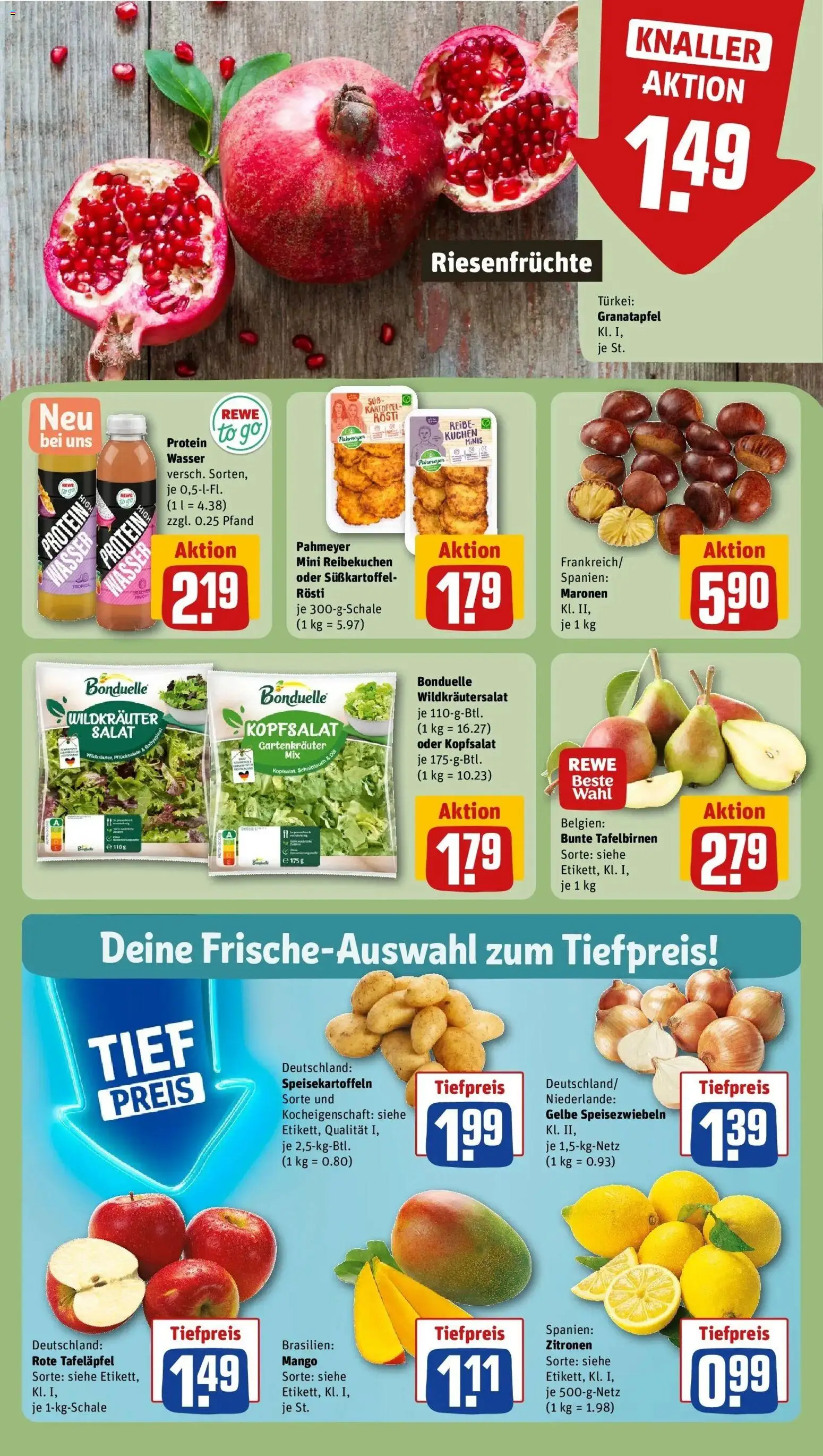 Vorschau von dem Prospekt des Geschäftes Rewe, gültig ab dem 19.10.2026