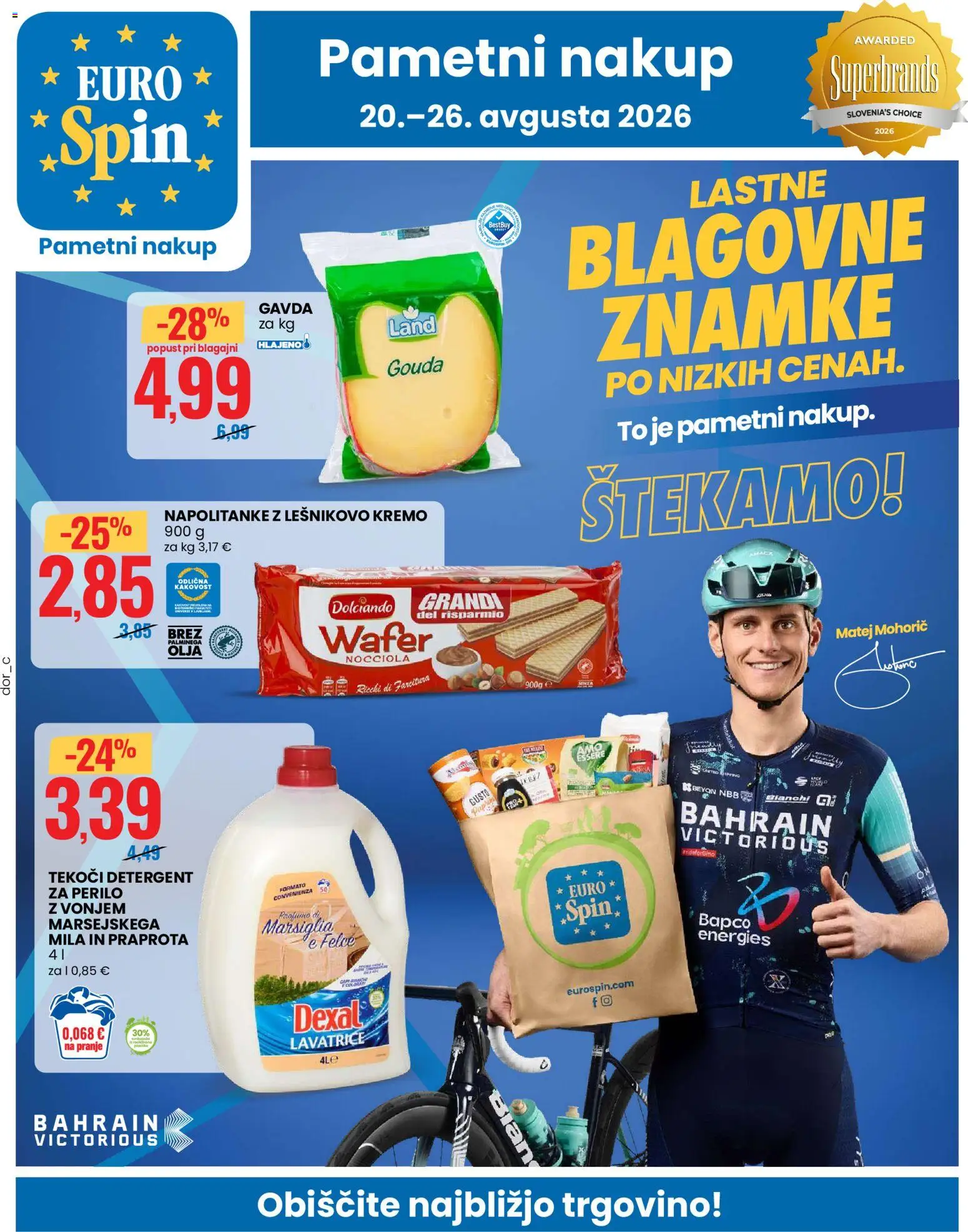 Predogled kataloga iz trgovine Eurospin veljaven od 20.08.2026