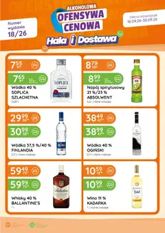 Pogląd gazetki "Eurocash gazetka - Ofensywa Alkoholowa" ze sklepu Eurocash ważnej od 16.09.2026