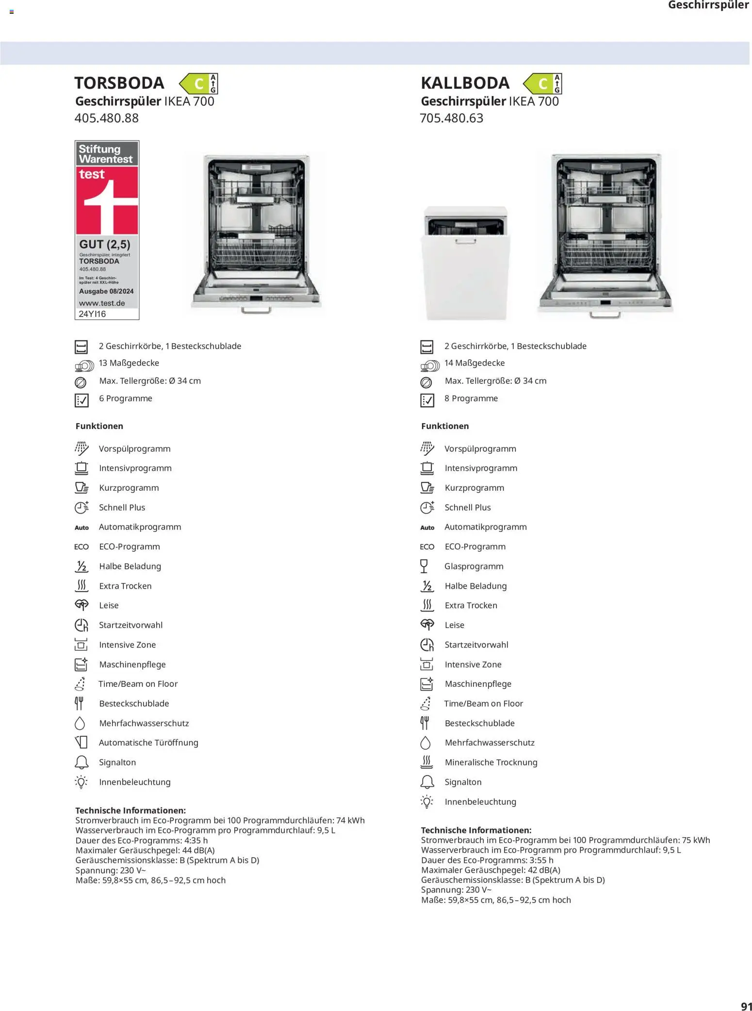 Vorschau von dem Prospekt des Geschäftes Ikea, gültig ab dem 11.09.2026 - Geschirrspüler