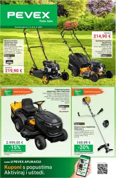 Pregled letka Pevex ponuda trgovine Pevex vrijedi od 07.05.2026