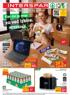 Predogled kataloga iz trgovine Spar veljaven od 23.09.2026