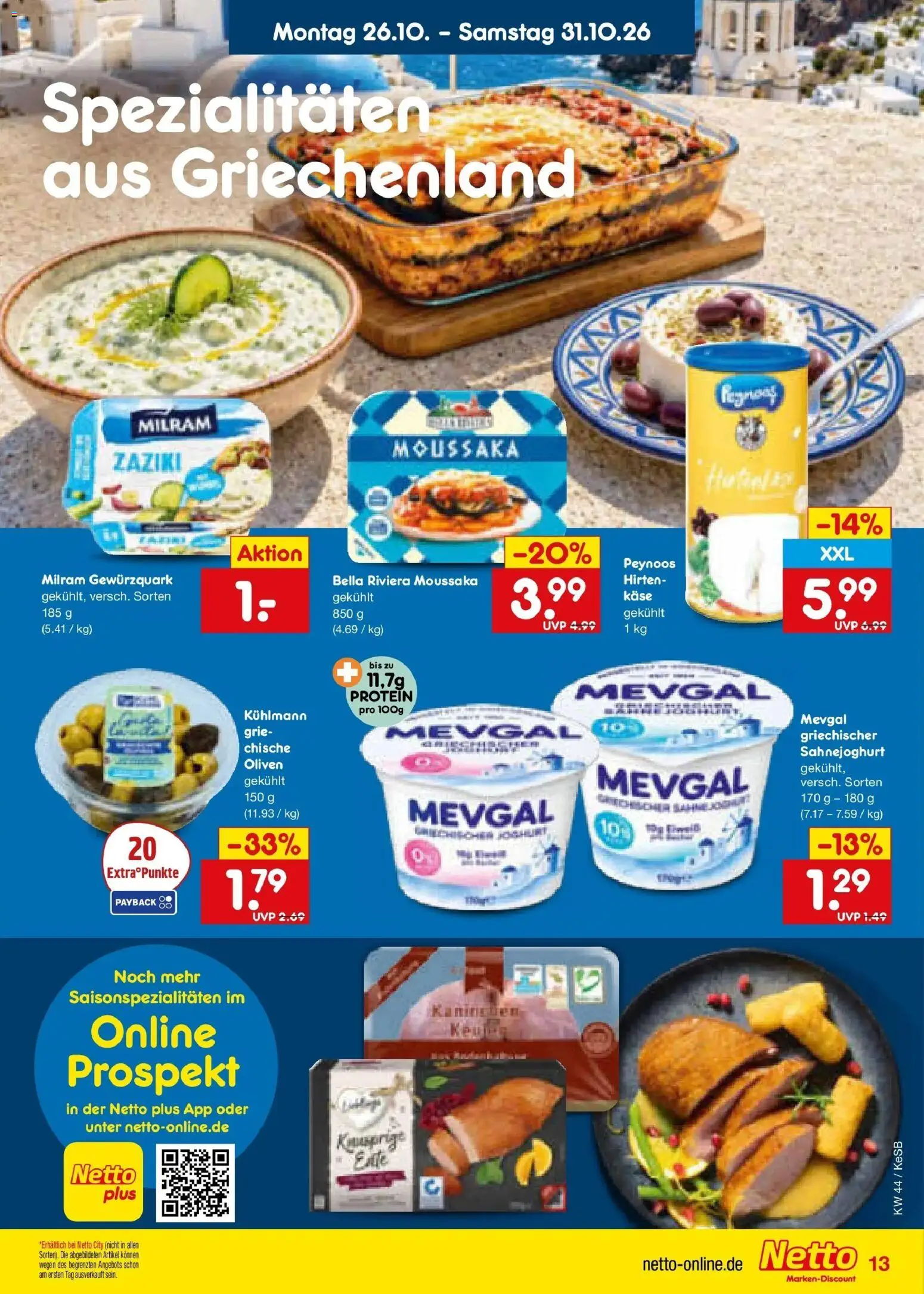 Vorschau von dem Prospekt des Geschäftes Netto Marken-Discount, gültig ab dem 26.10.2026