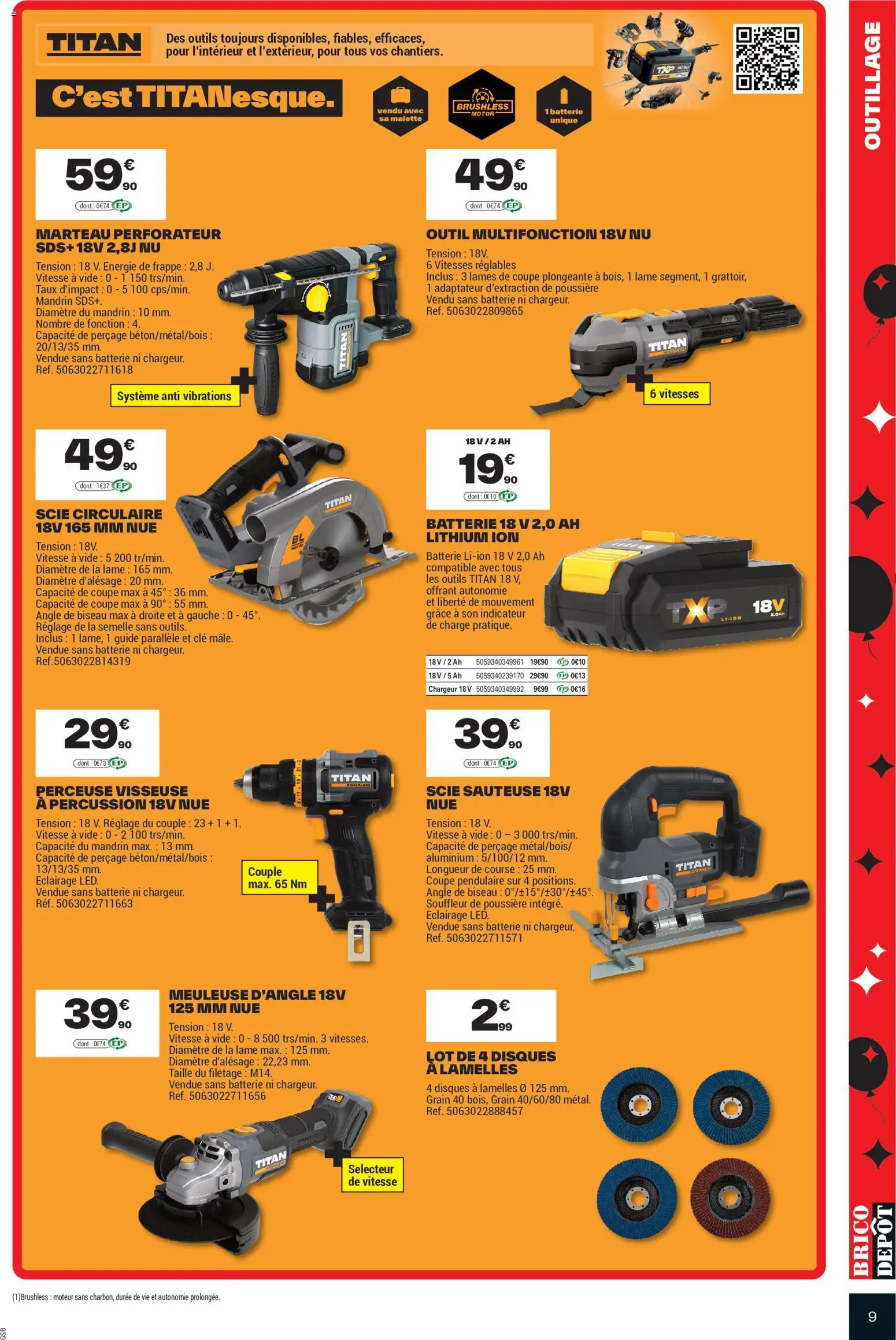 Prévisualisation de Brico Dépôt catalogue du magasin Brico Dépôt formulaire valide 23/10/2026