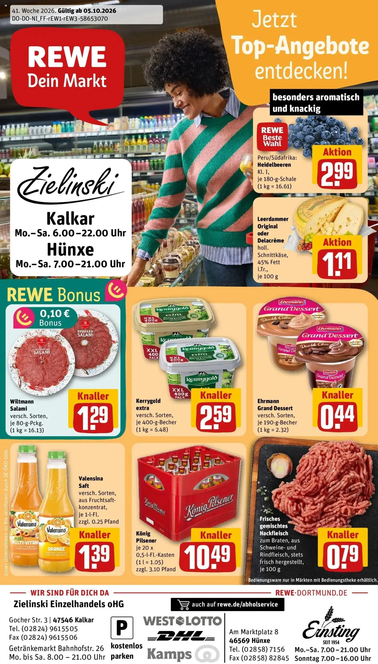 Vorschau von dem Prospekt des Geschäftes Rewe, gültig ab dem 05.10.2026