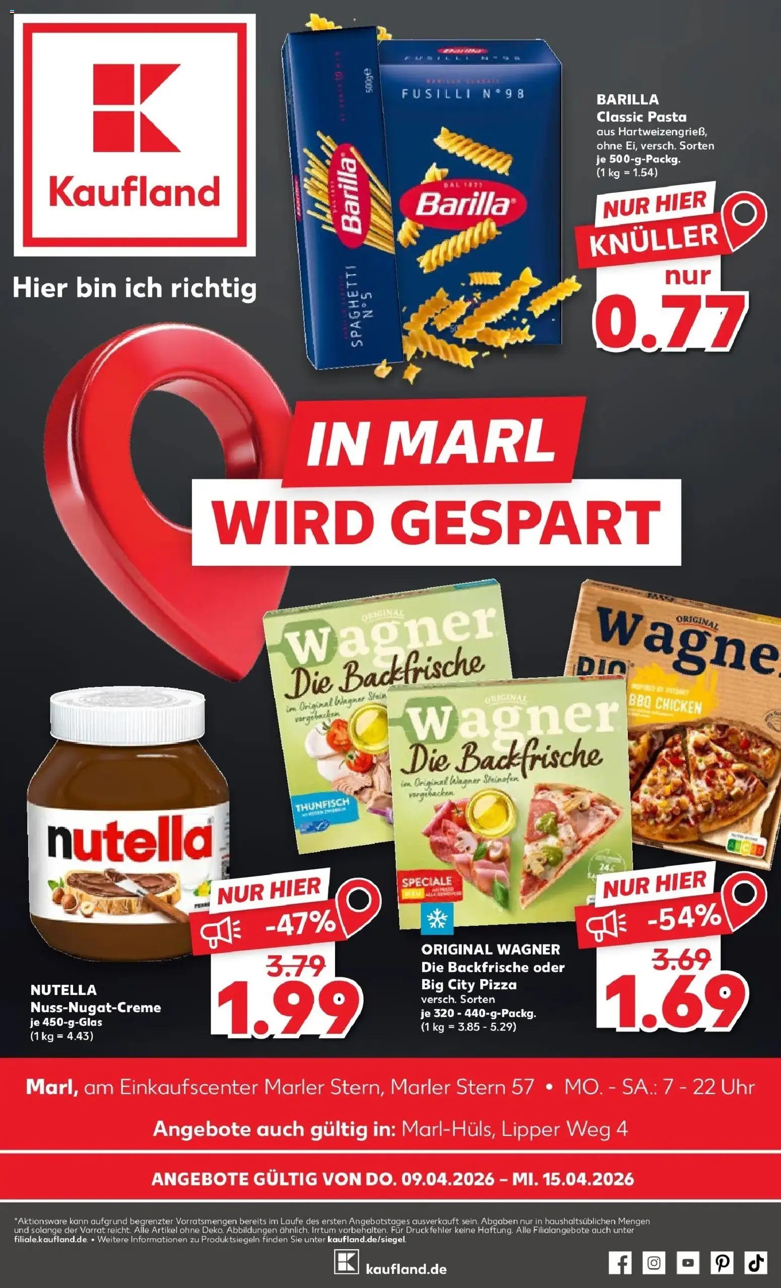 Vorschau von dem Prospekt des Geschäftes Kaufland, gültig ab dem 08.04.2026