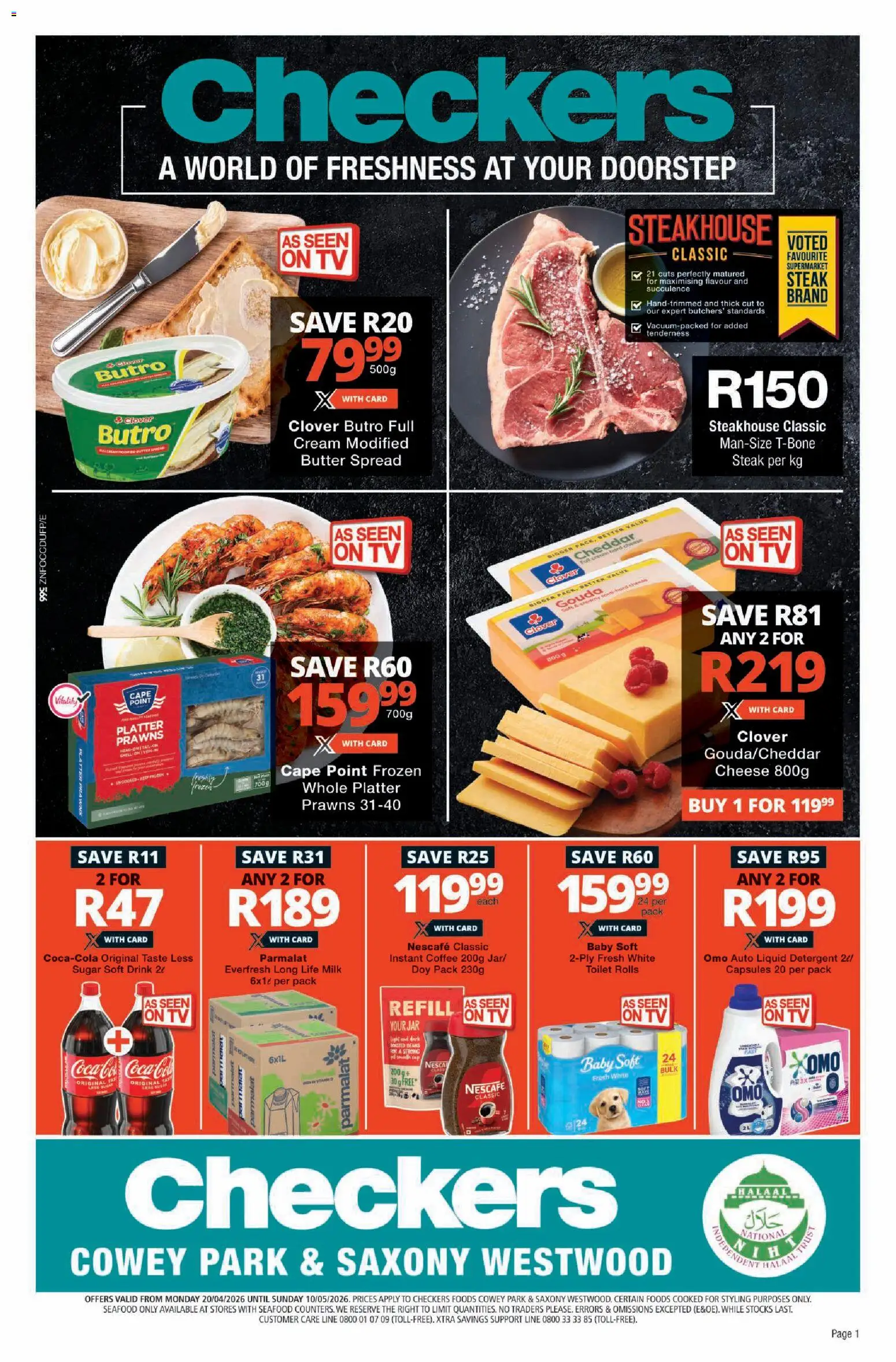 Checkers - Kwazulu Natal - Foods April Month-End Promotion 20/04 - 10 ...