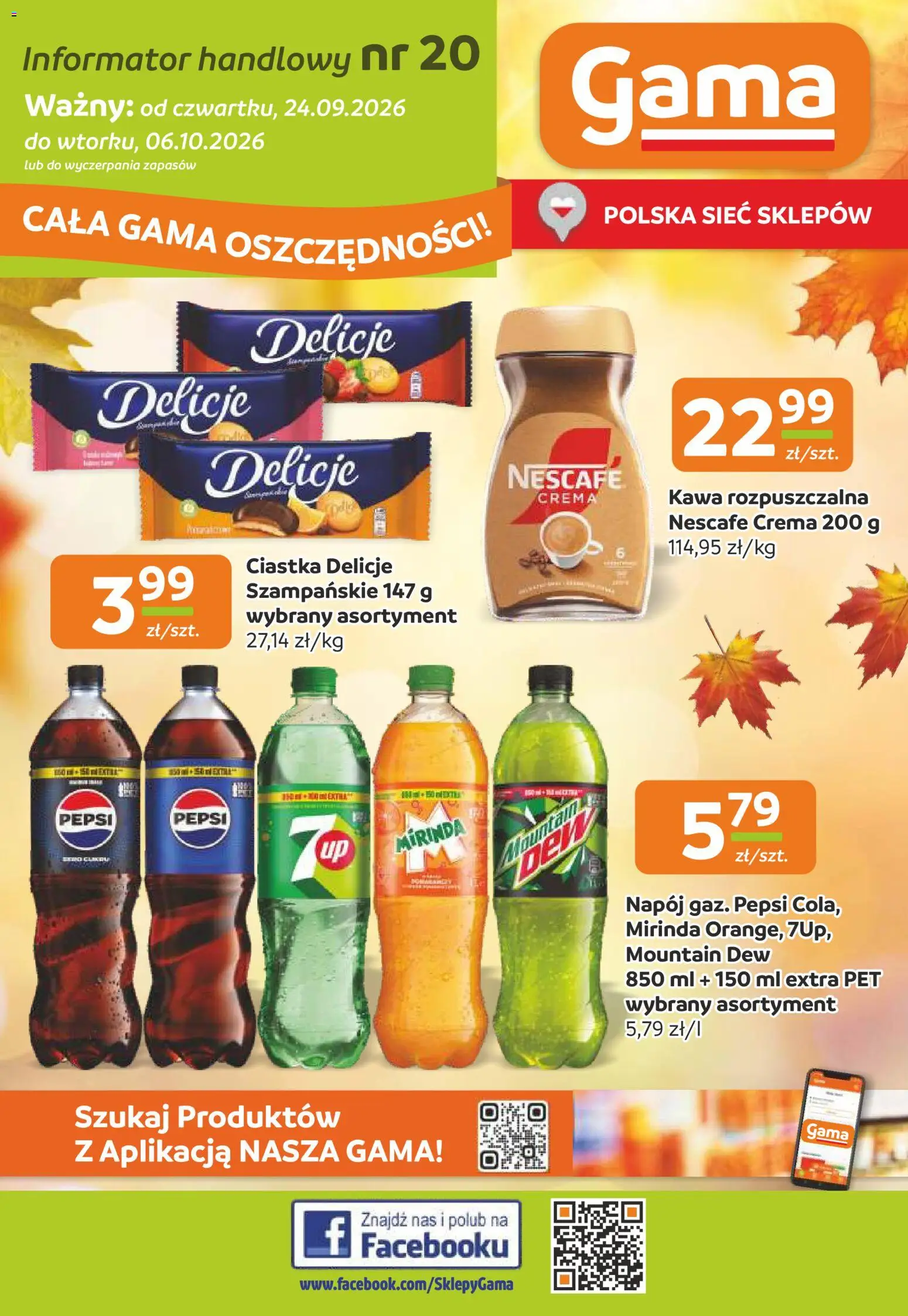 Pogląd gazetki "Gama gazetka" ze sklepu Gama ważnej od 24.09.2026