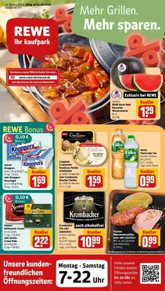 Vorschau von dem Prospekt des Geschäftes Rewe, gültig ab dem 03.08.2026