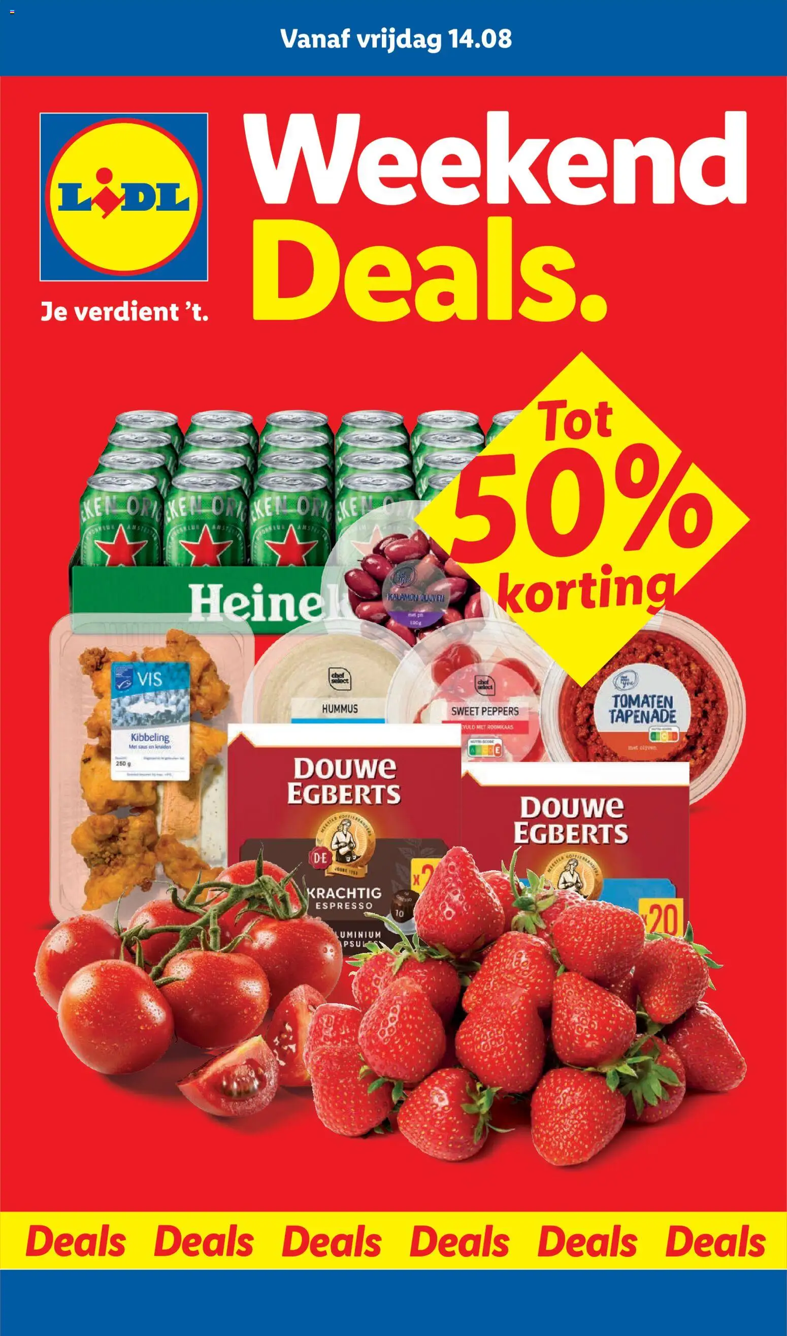 Voorbeeld van Lidl folder - Weekenddeals van winkel Lidl geldig vanaf 14-08-2026