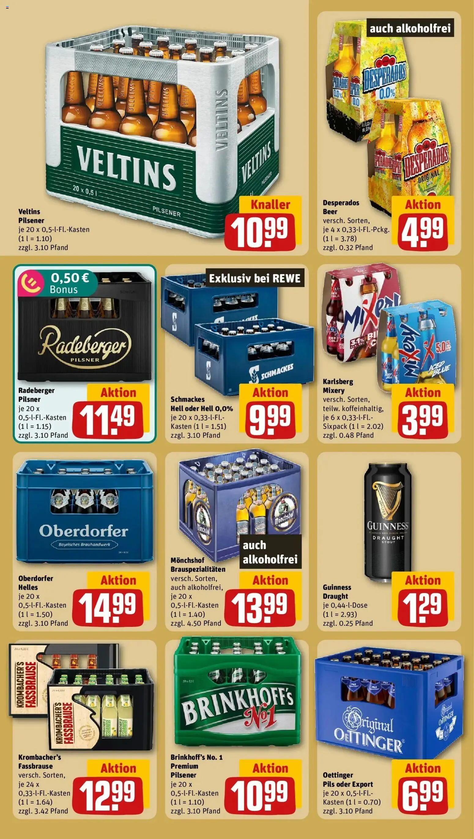 Vorschau von dem Prospekt des Geschäftes Rewe, gültig ab dem 26.10.2026