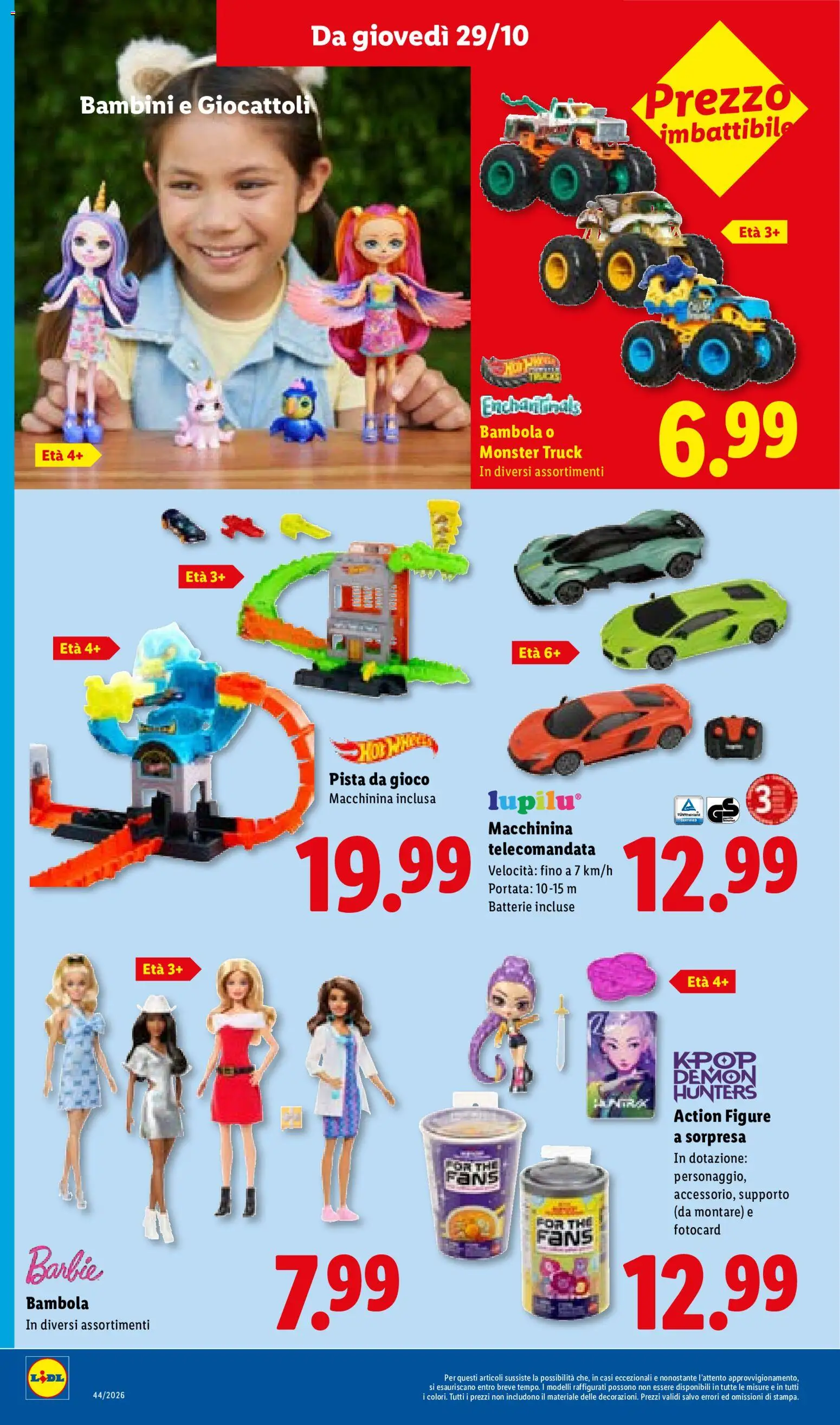 Anteprima dell'opuscolo Lidl volantino dal negozio Lidl valido da 29/10/2026