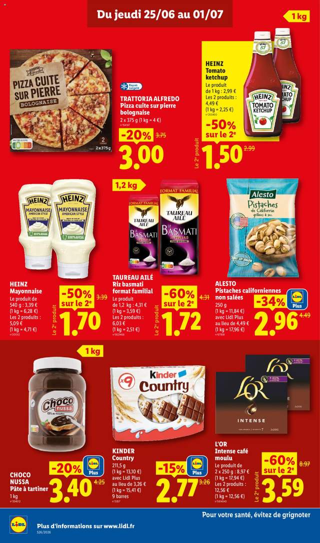 Nouveau catalogue Lidl à partir du 25/06