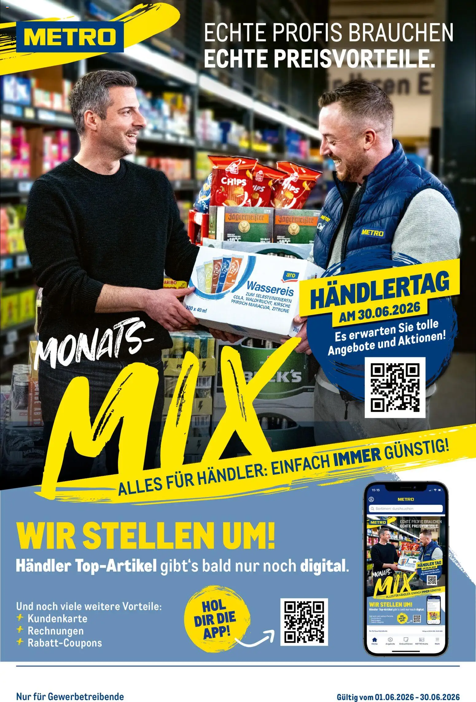 Vorschau von dem Prospekt des Geschäftes Metro, gültig ab dem 01.06.2026