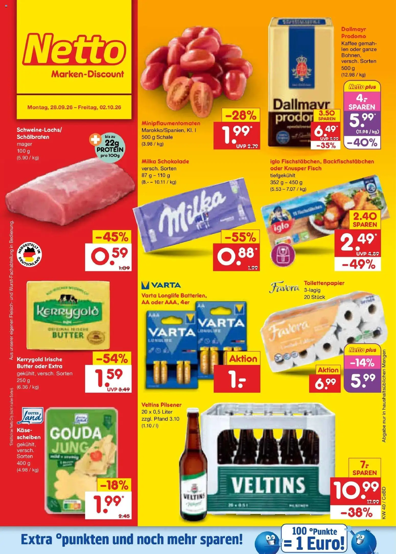 Vorschau von dem Prospekt des Geschäftes Netto Marken-Discount, gültig ab dem 28.09.2026