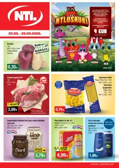 Pregled letka NTL Katalog trgovine NTL vrijedi od 23.09.2026