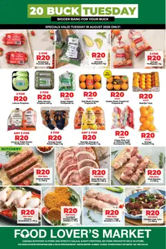 Preview of Food Lover's Market flyer valid from 18/08/2026