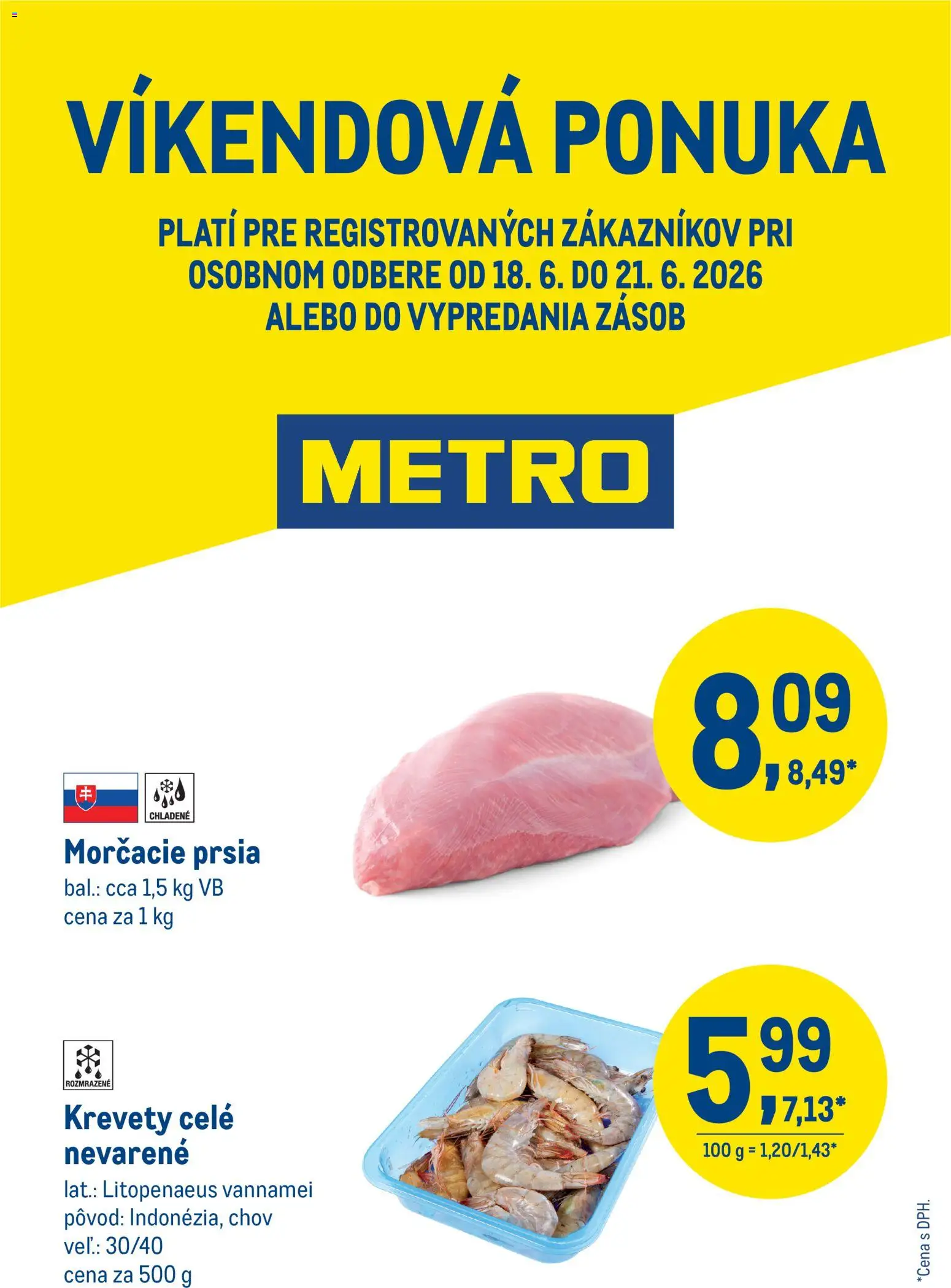 Náhľad Metro letáku platného od 18.06.2026