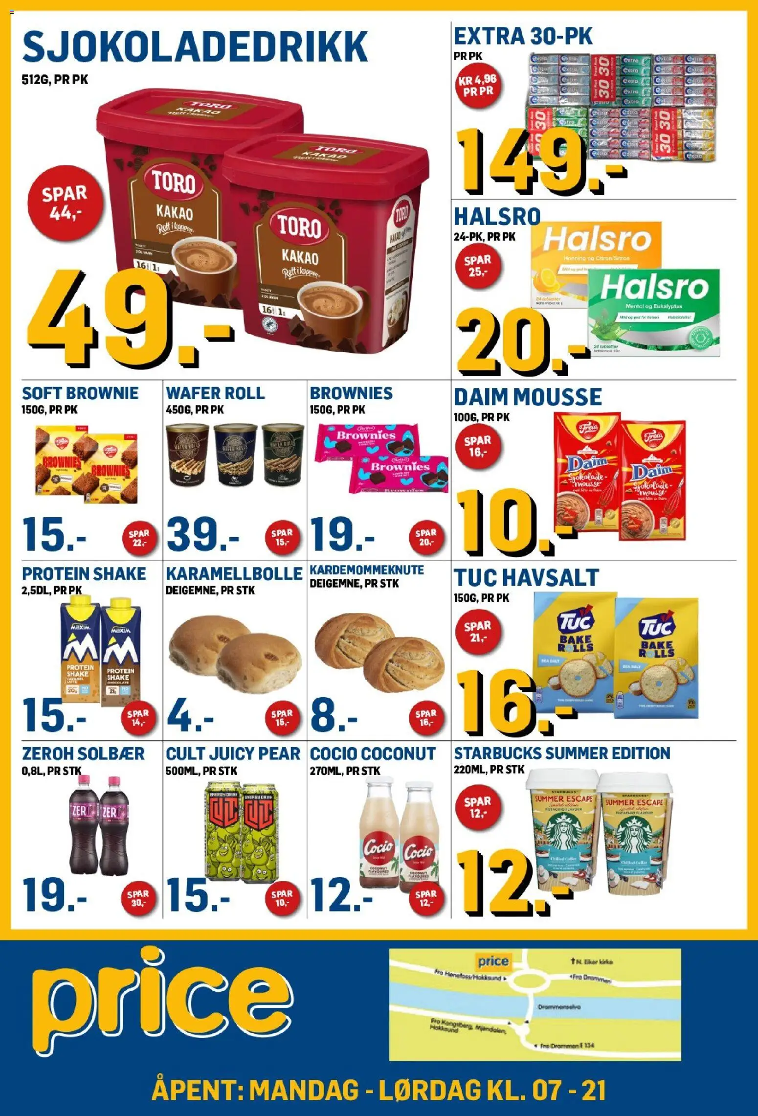 Forhåndsvis Price Lagerbutikk kundeavis krokstadelva fra butikk Price Lagerbutikk gyldig fra 23/10/2026