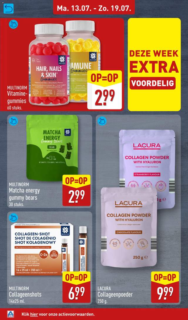 Nieuwe Aldi folder vanaf 13-07
