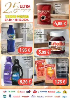 Pregled letka Ultra Gros Katalog trgovine Ultra Gros vrijedi od 07.10.2026