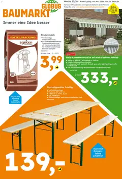 Vorschau von dem Prospekt des Geschäftes Globus Baumarkt, gültig ab dem 31.05.2026