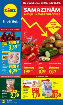 Skatīt Lidl akciju bukletu, derīgs no 03.08.2026.