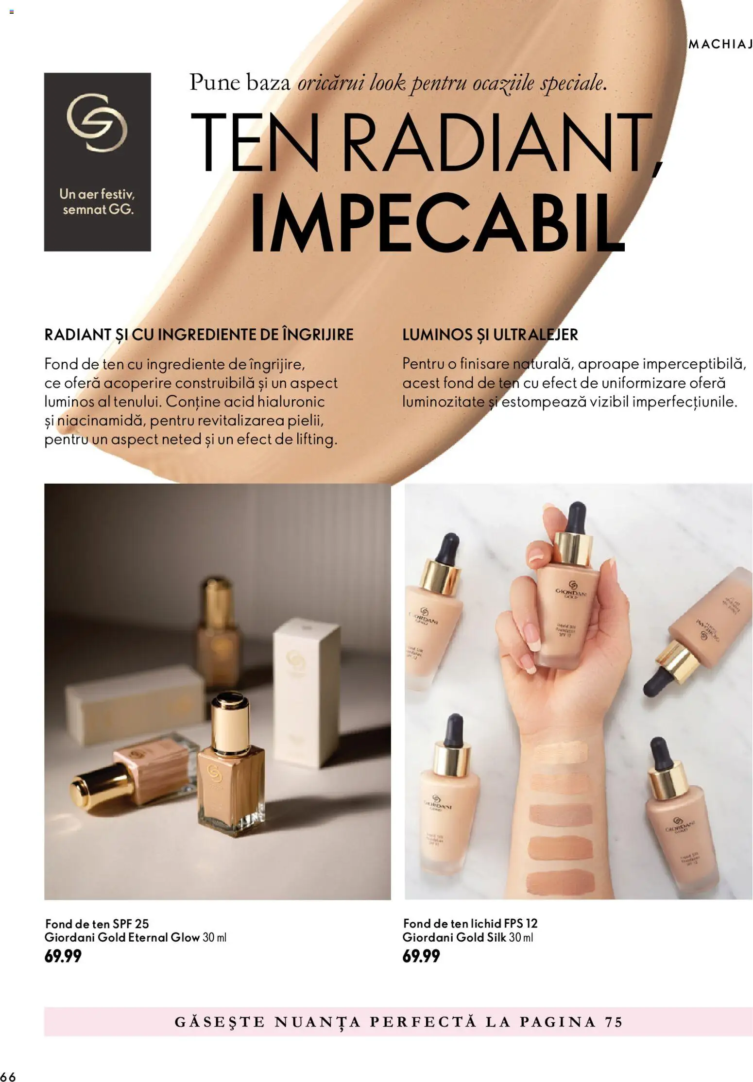 Previzualizarea de cataloage: Oriflame Oriflame Catalog 15 2026 valabil de la 11.11.2026 - Fond de ten