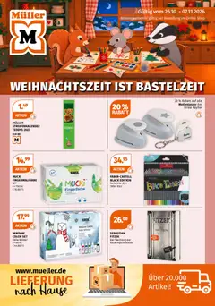 Vorschau von dem Prospekt des Geschäftes Müller, gültig ab dem 26.10.2026