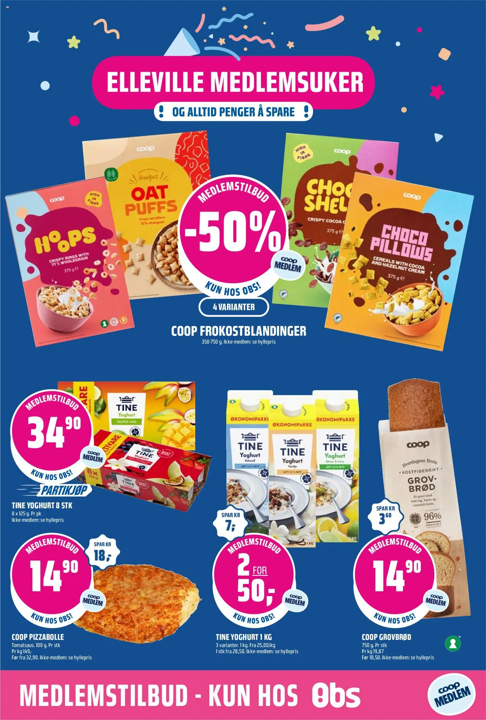 Forhåndsvis Coop Obs kundeavis fra butikk Coop Obs gyldig fra 05/10/2026