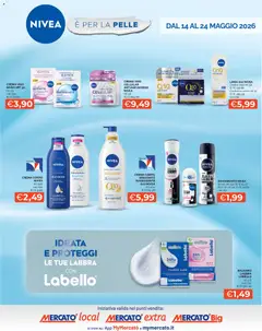 Anteprima dell'opuscolo Mercatò volantino Nivea dal negozio Mercatò valido da 14/05/2026