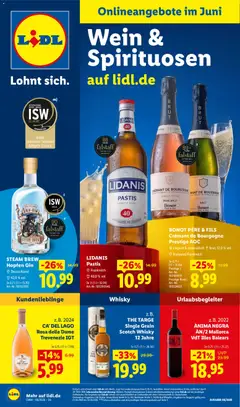 Vorschau von dem Prospekt des Geschäftes Lidl, gültig ab dem 01.06.2026