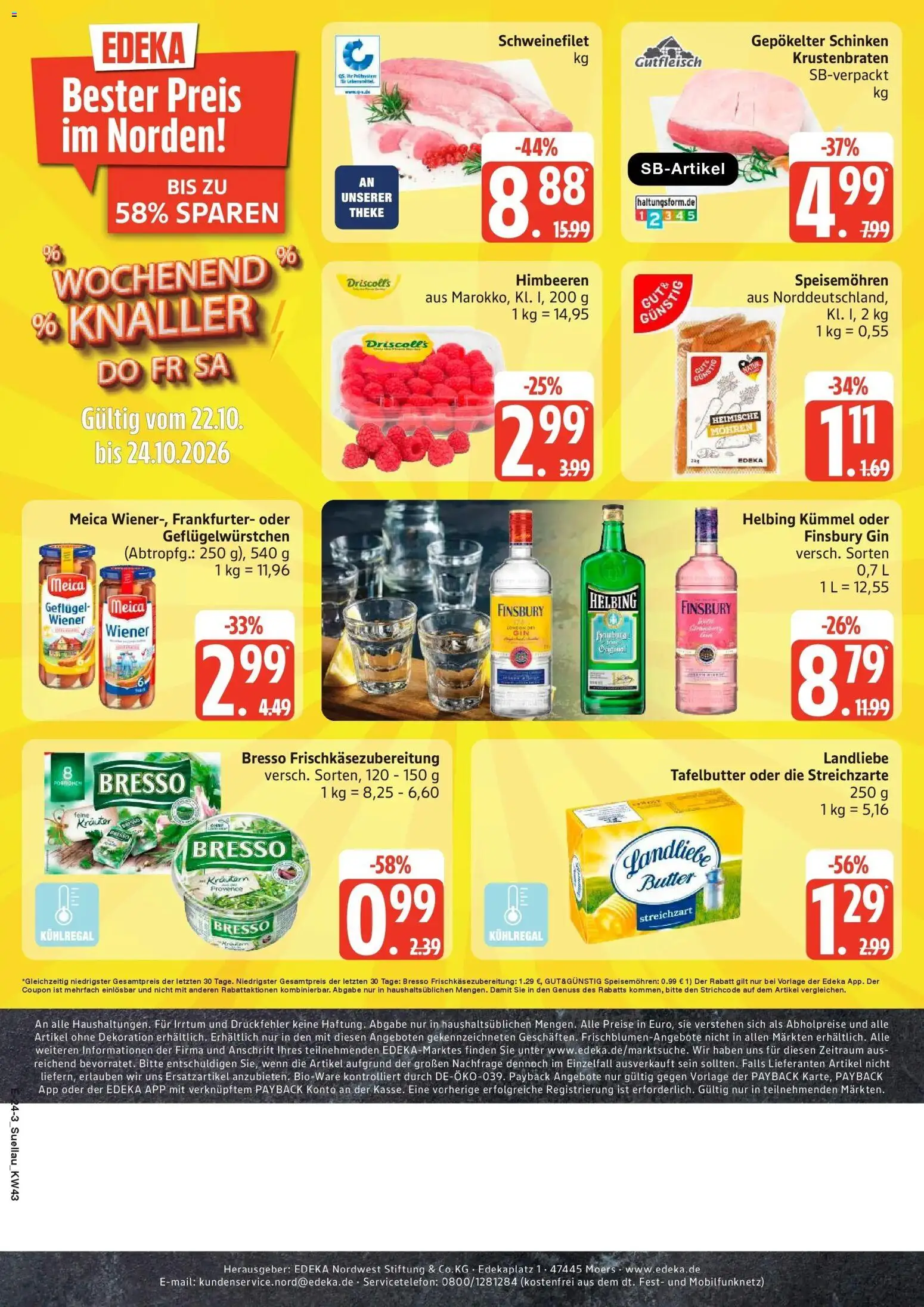 Vorschau von dem Prospekt des Geschäftes Edeka, gültig ab dem 19.10.2026