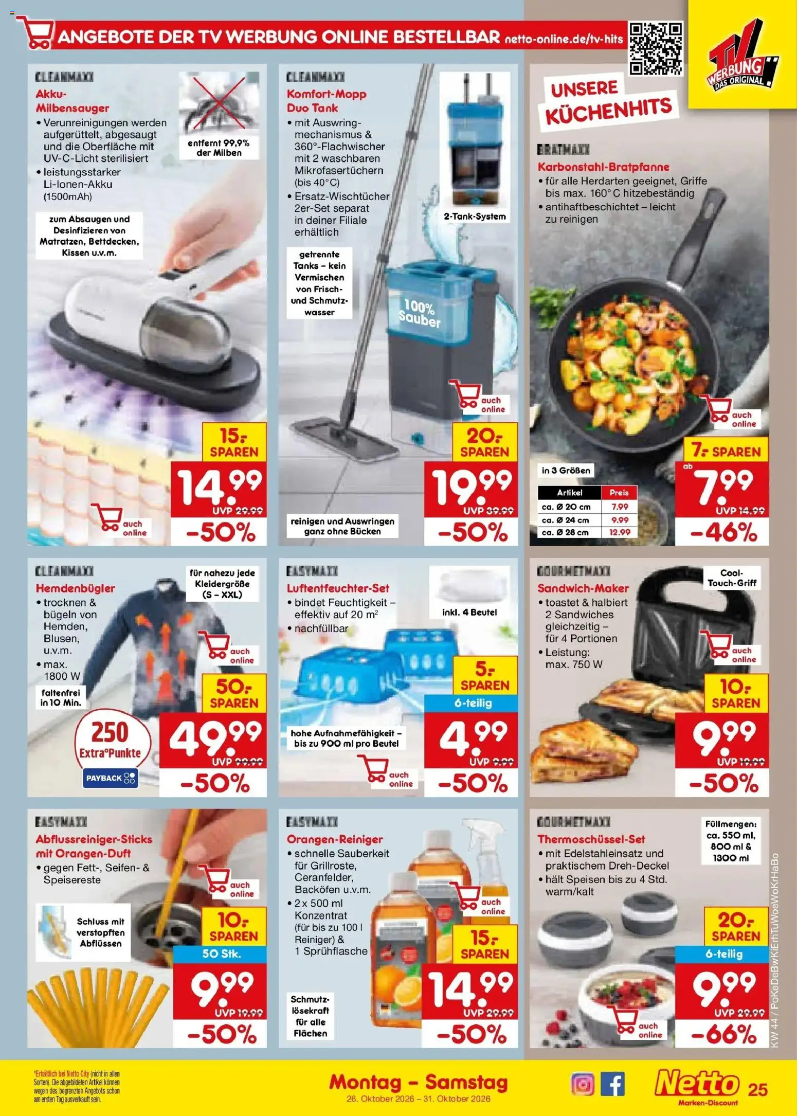 Vorschau von dem Prospekt des Geschäftes Netto Marken-Discount, gültig ab dem 26.10.2026