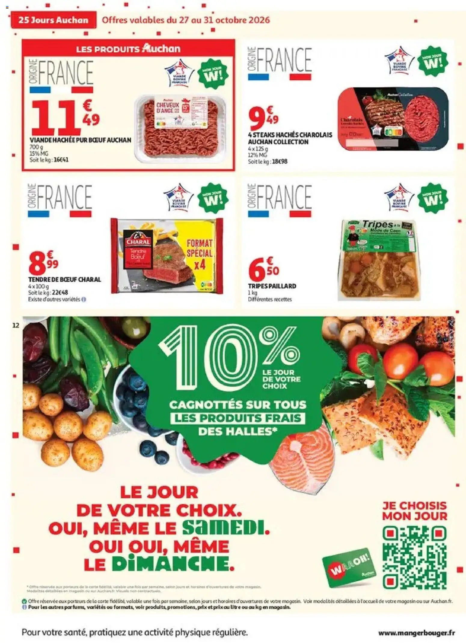 Prévisualisation de Auchan catalogue du magasin Auchan formulaire valide 27/10/2026