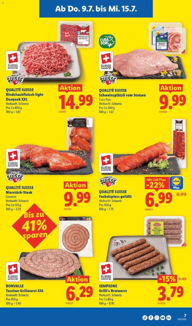 Neue Lidl Aktionen ab 09.07.