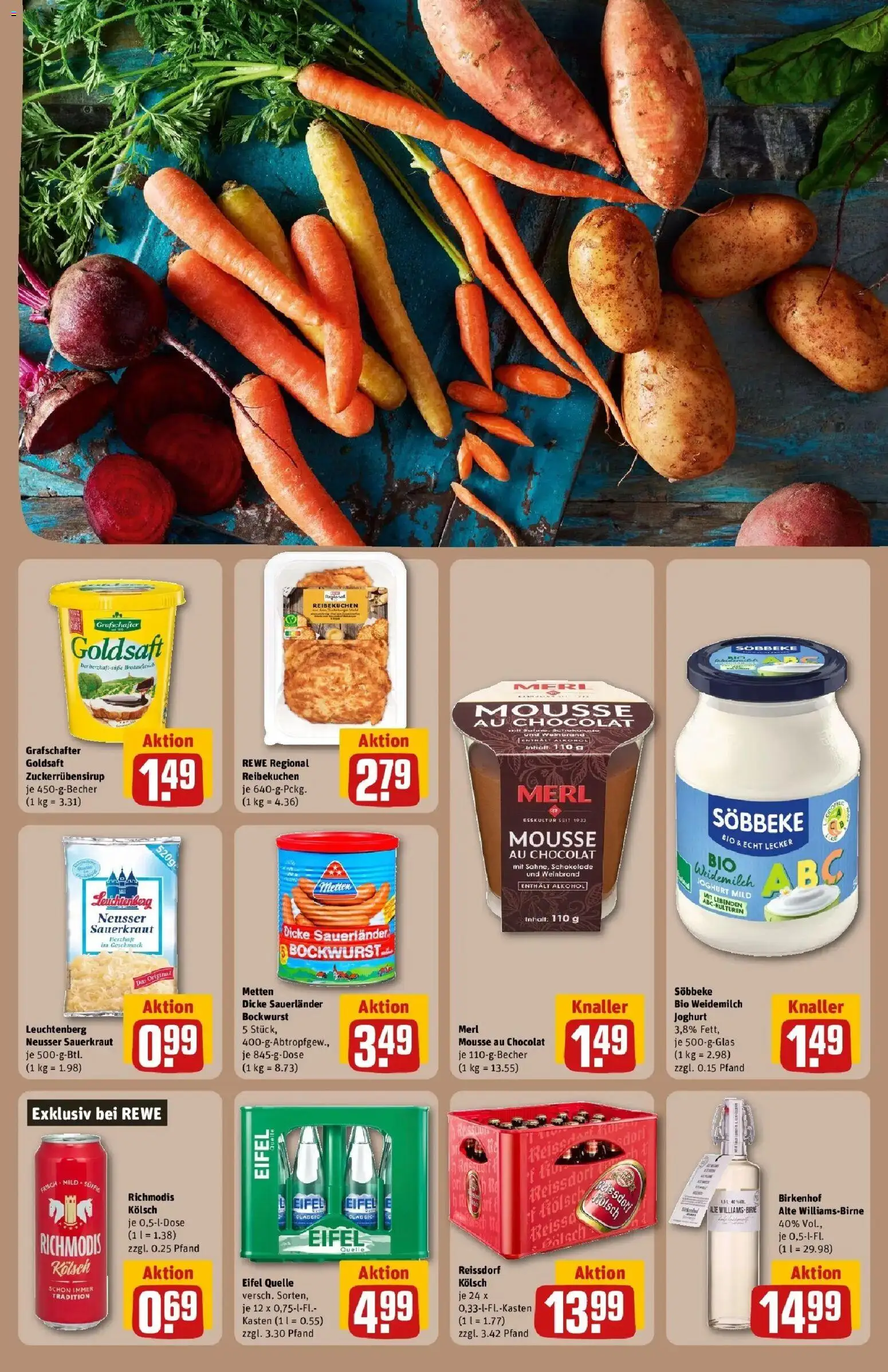Vorschau von dem Prospekt des Geschäftes Rewe, gültig ab dem 26.10.2026