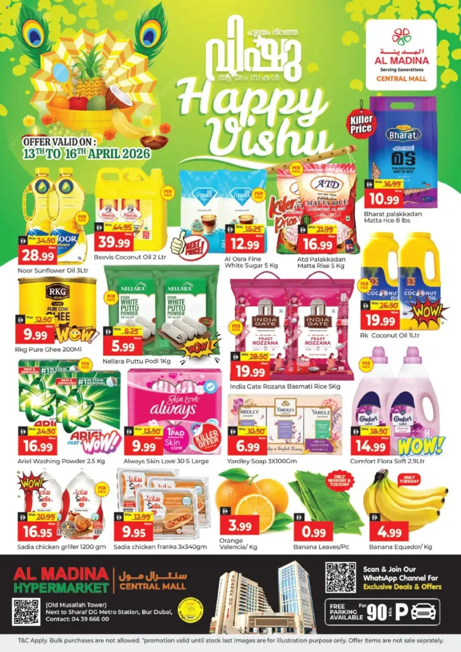 Preview of the catalogue Al Madina catalogue - Happy Vishu Deals of store Al Madina valid from 13 Apr, 2026