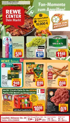 Vorschau von dem Prospekt des Geschäftes Rewe, gültig ab dem 08.06.2026