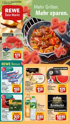 Vorschau von dem Prospekt des Geschäftes Rewe, gültig ab dem 03.08.2026