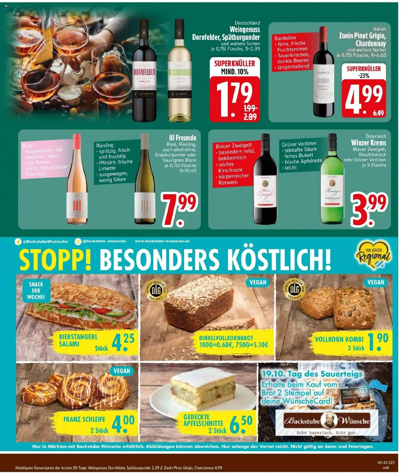 Vorschau von dem Prospekt des Geschäftes Edeka, gültig ab dem 19.10.2026