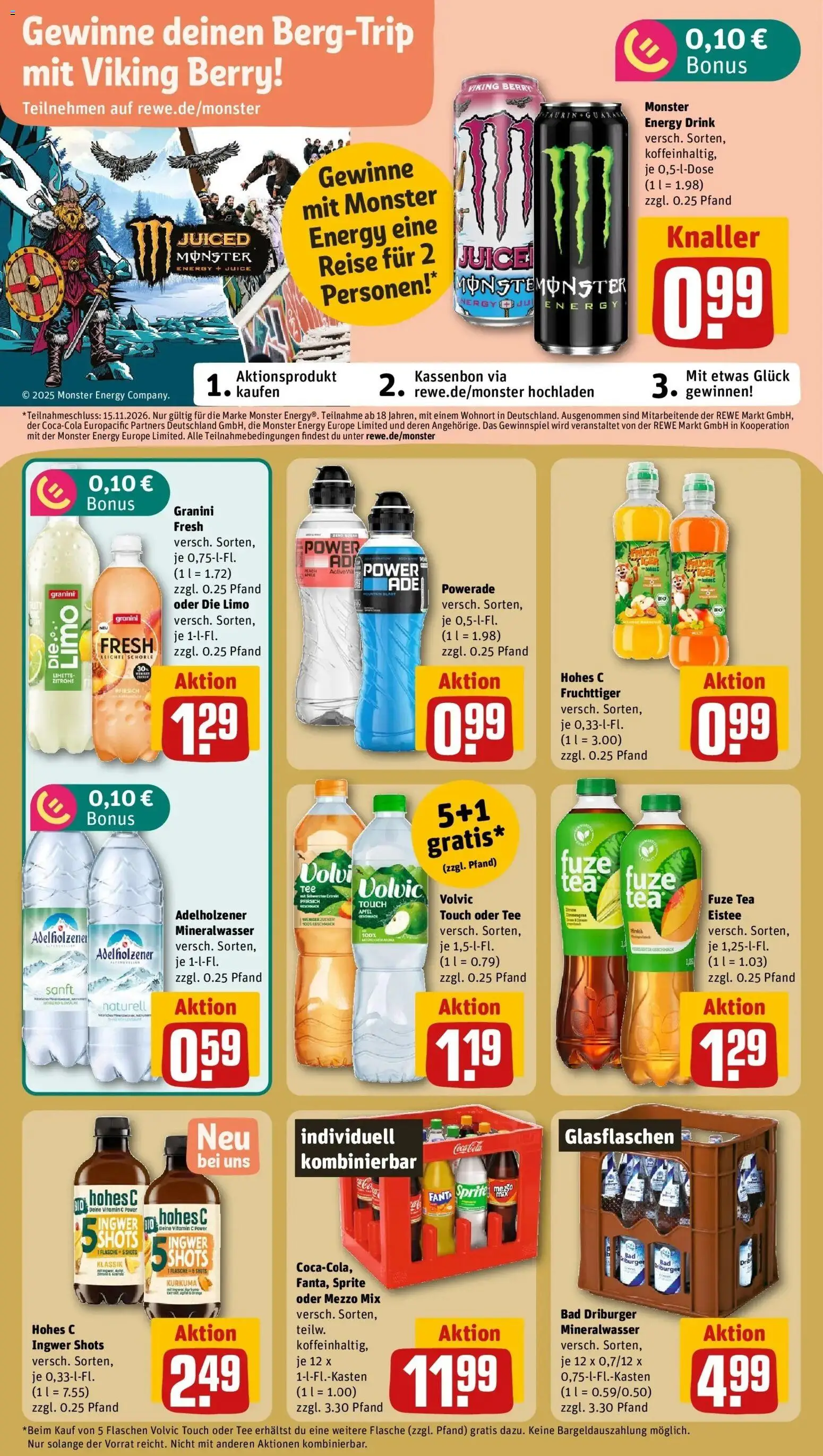 Vorschau von dem Prospekt des Geschäftes Rewe, gültig ab dem 26.10.2026