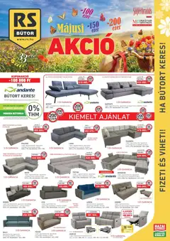 RS Bútor - RS Bútor akciós újság megtekintése, amely érvényes 2026.04.30.-től