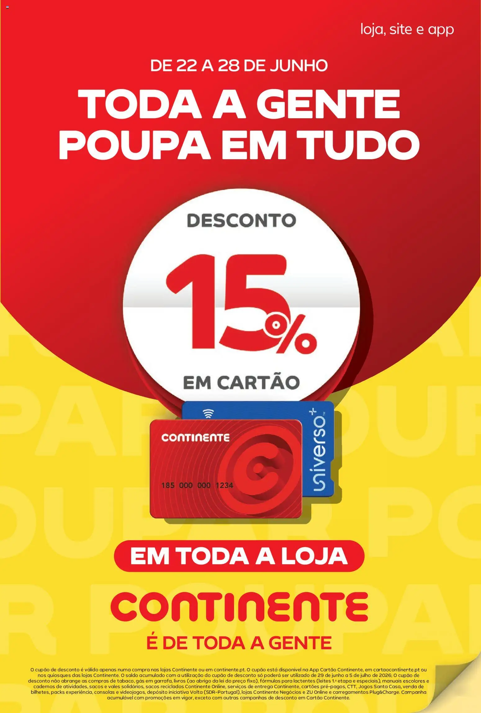 Pré-visualização do folheto da loja Continente válida a partir de 23/06/2026
