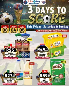Preview of Take n Pay flyer valid from 03/07/2026