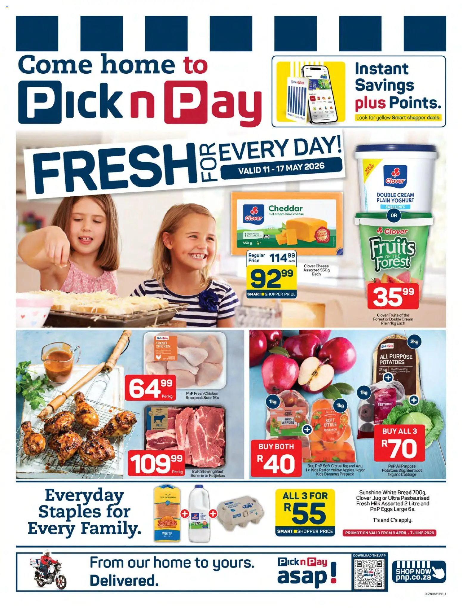 Preview of Pick n Pay flyer valid from 11/05/2026