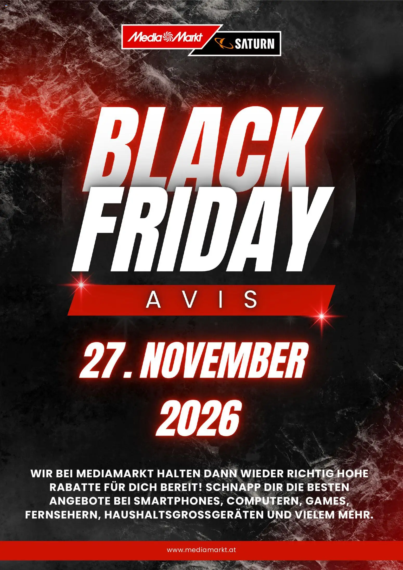 Vorschau der Angebote: Media Markt Media Markt Black Friday Ankündigung gültig ab 20.10.2026